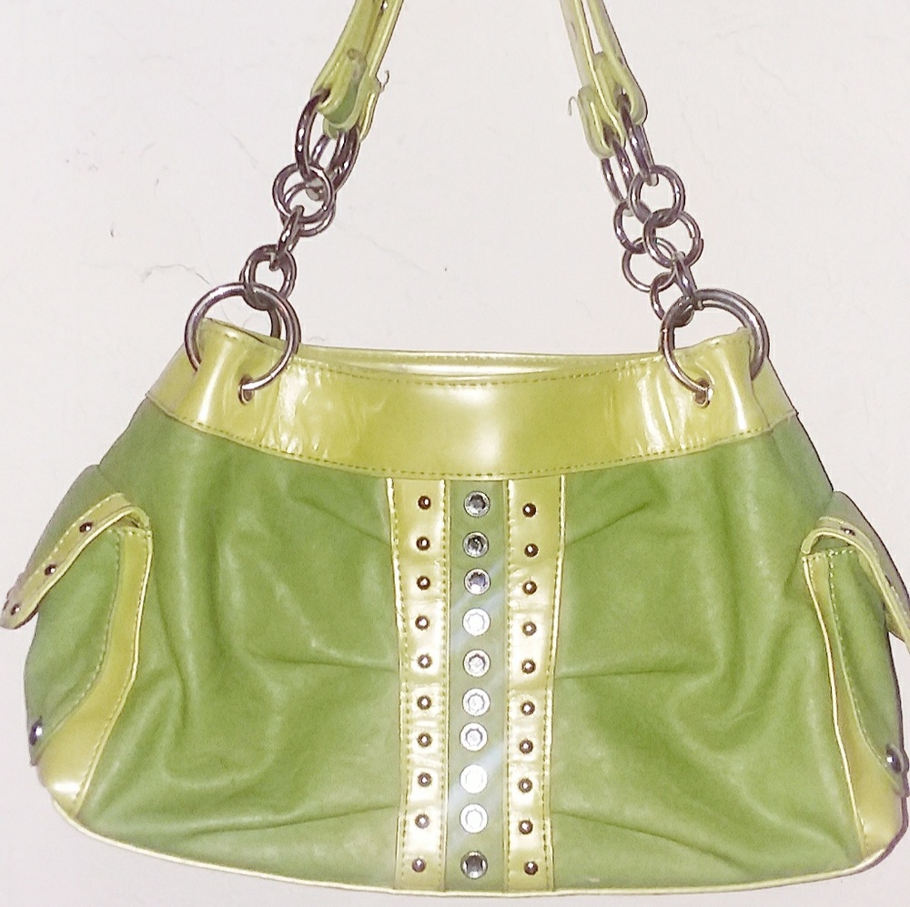 Lime Green Shoulder Bag